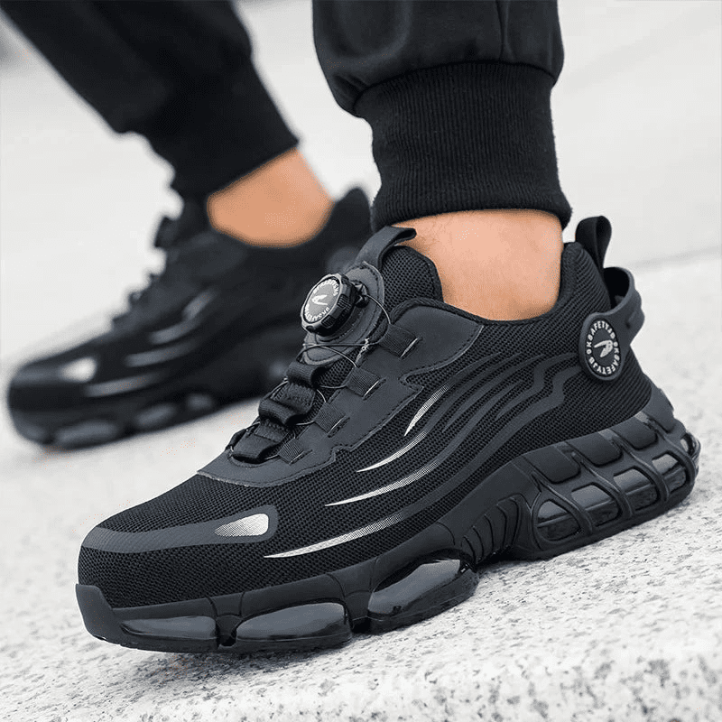 Henner Z90 Ultra-light and wear-resistant safety shoes with a rotating steel toe buckle