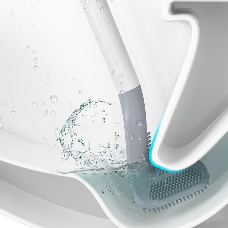 GolfClean - Limpieza de inodoros eficaz e higiénica sin salpicaduras