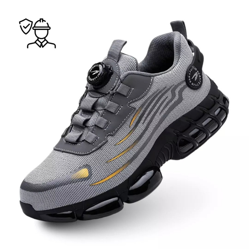 Henner Z90 Ultra-light and wear-resistant safety shoes with a rotating steel toe buckle