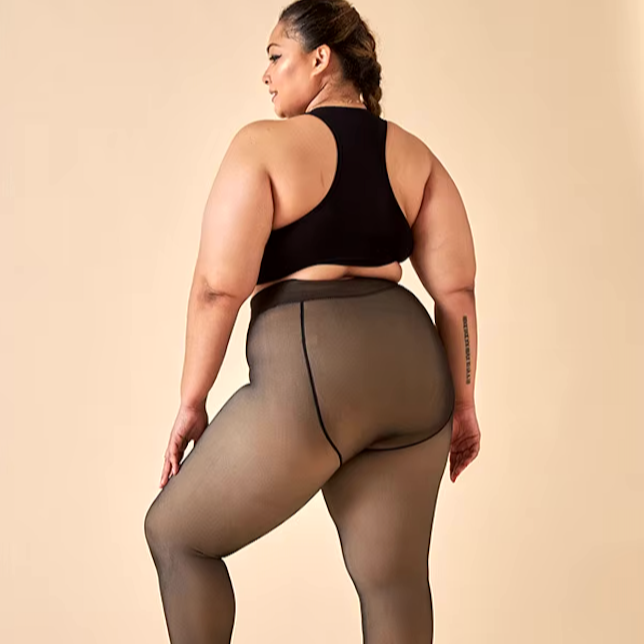 透明なフリースタイツ