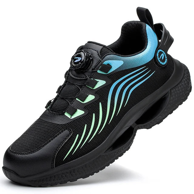 Henner Z90 Ultra-light and wear-resistant safety shoes with a rotating steel toe buckle