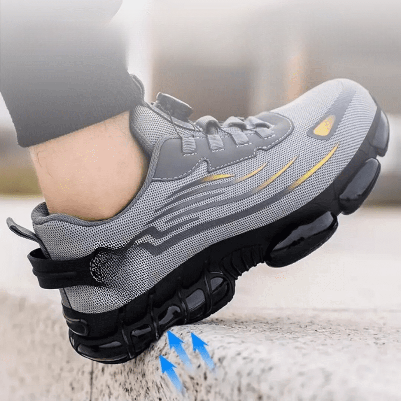 Henner Z90 Ultra-light and wear-resistant safety shoes with a rotating steel toe buckle