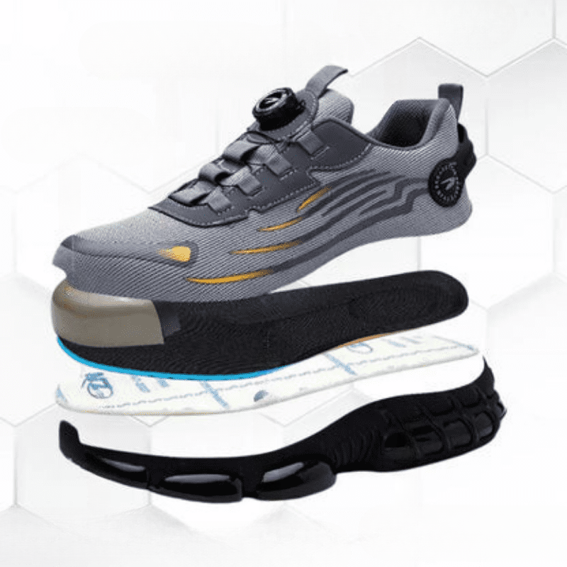 Henner Z90 Ultra-light and wear-resistant safety shoes with a rotating steel toe buckle