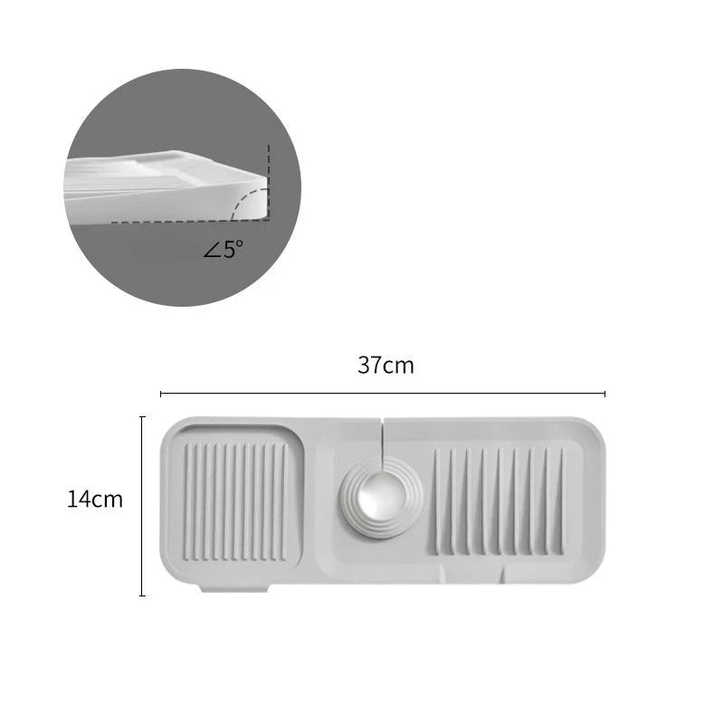 Silicone drying mat: quick and secure drying 